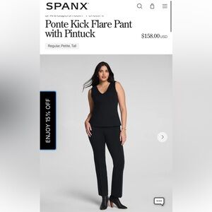 Spanx Ponte Kick Flare Pant